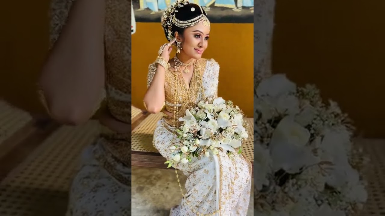 Beautiful salon Elegant bride 