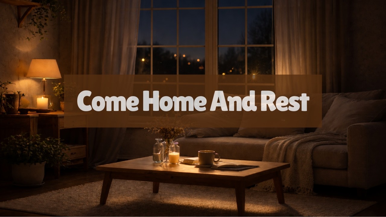 Be Still and Know...It's Time to Rest