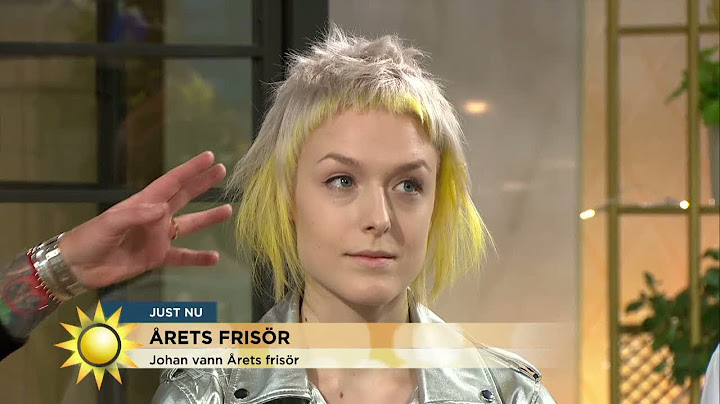 Johan vann Årets frisör - här är hans vinnarfrisyrer - Nyhetsmorgon (TV4)
