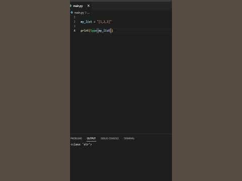 The BEST way to Convert Python Strings to Lists!!! #python #coding # ...