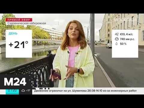"Утро": прохладная погода ожидается в столичном регионе 27 августа - Москва 24