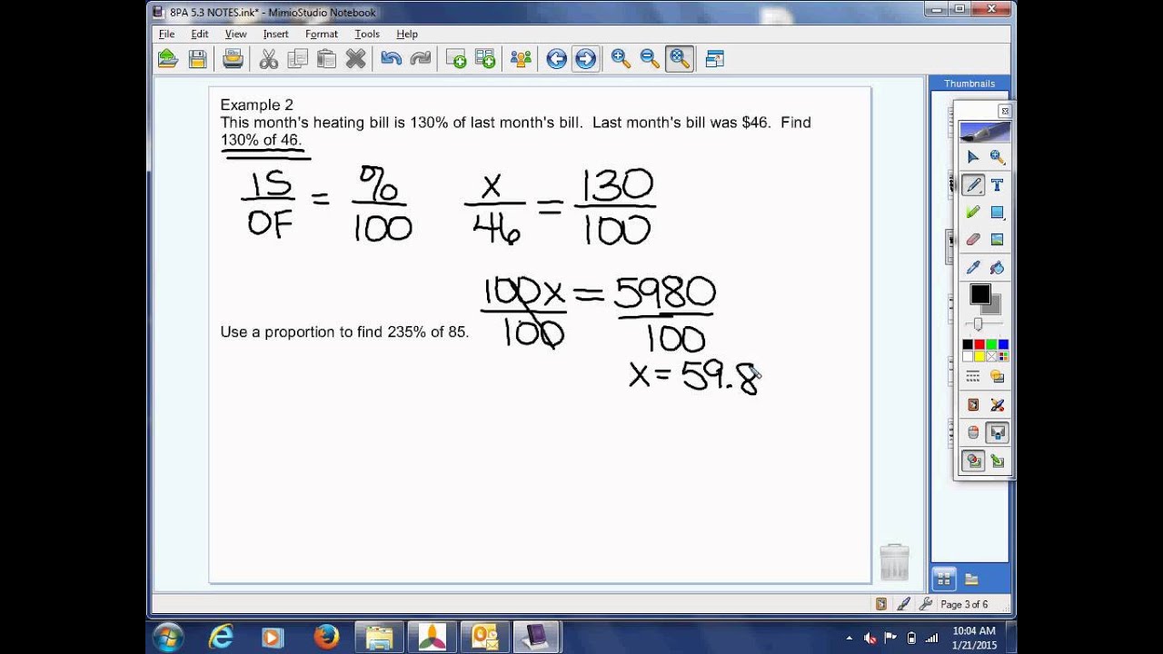 8th Grade Pre-Algebra 5.3 Video Lesson - YouTube