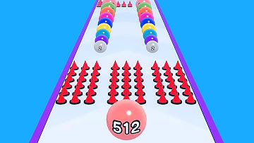 Ball Run 3D: Number Merge 2048 Asmr ! All Levels Gameplay Level (134-140) android, ios