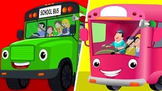 Wheels on the bus collection | Nursery rhymes for children