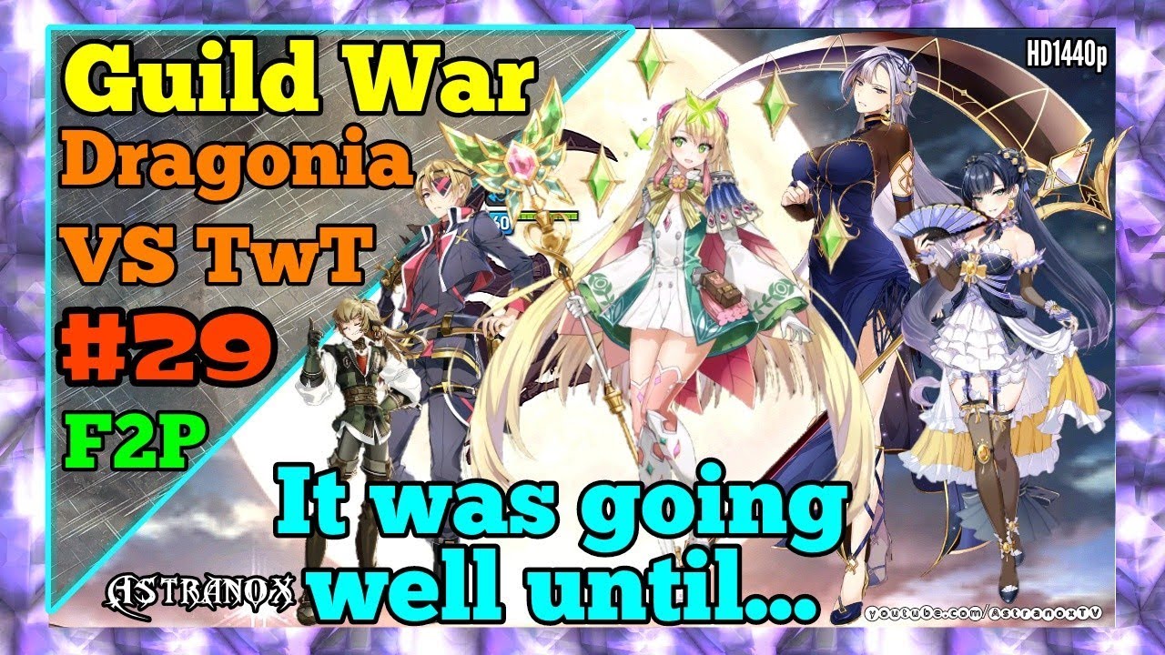 EPIC SEVEN Guild War PVP (Cidd Kluri Schuri Kise Bellona Angelica) F2P Gameplay [Epic 7 GW #29]