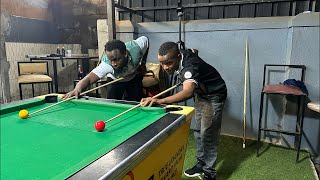 MONEY MATCH:  IBRAHIM SEJJEMBA vs IAN KAZIBWE.  Race to 21 for USD 1k