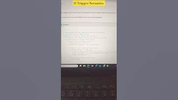 11 Salesforce Trigger Scenarios #salesforcedevelopers #salesforceapex #apextrigger #salesforce