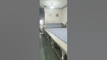 Fabric spreading in customer factory by Richpeace spreading machine