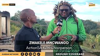 Zwakele Mncwango Defends Ngizwe Mchunu Amid House Fire Allegations