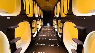 Japan's WOMEN-ONLY Capsule Hotel Offering Sleep Analysis Services😪 | 9hours woman Shinjuku screenshot 2