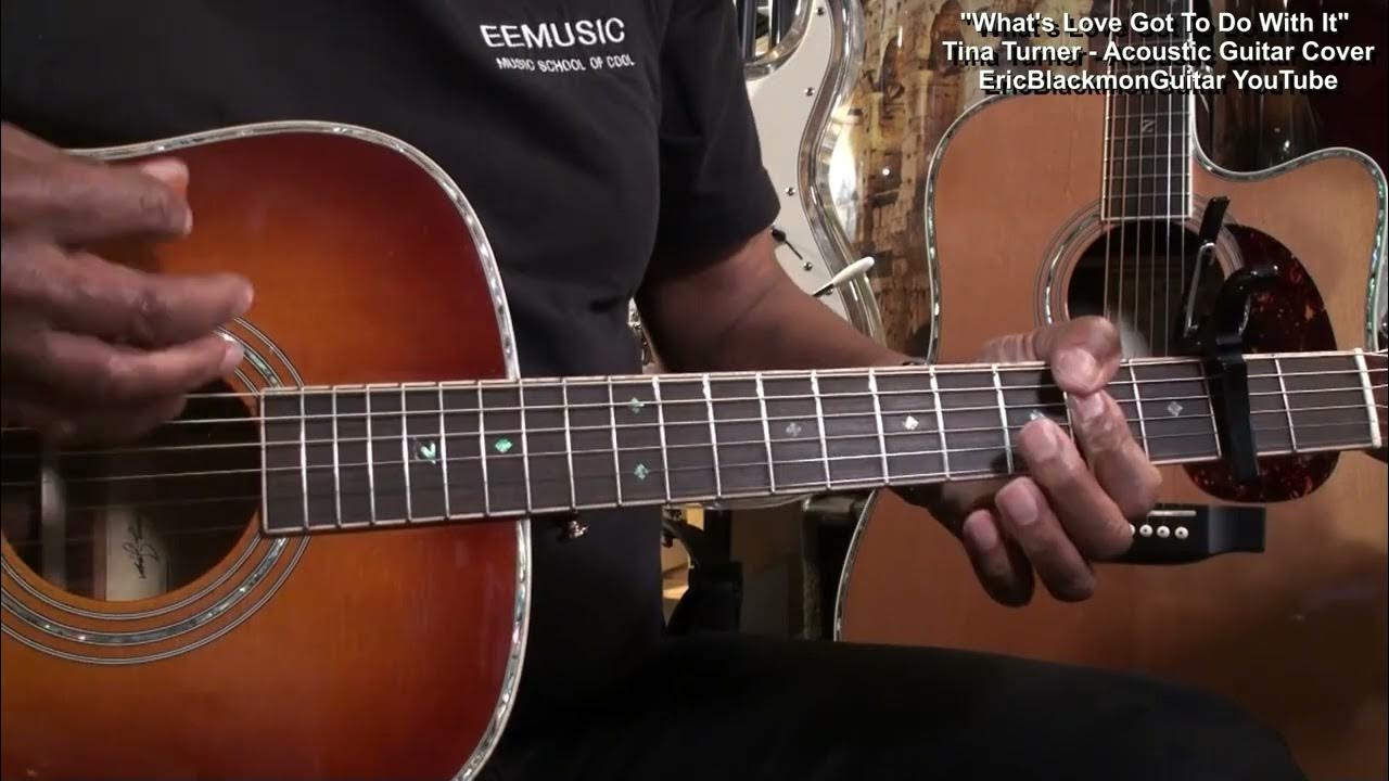 WHAT'S LOVE GOT TO DO WITH IT Acoustic Guitar Cover LESSON AVAILABLE