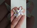 DIY Handmade Mother’s Day Card | Elegant Quilling Lily Flower Art#PaperQuilling #QuillingArt