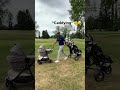 World's youngest caddy? 😂