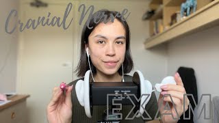 ASMR | Cranial nerve exam to help you sleep