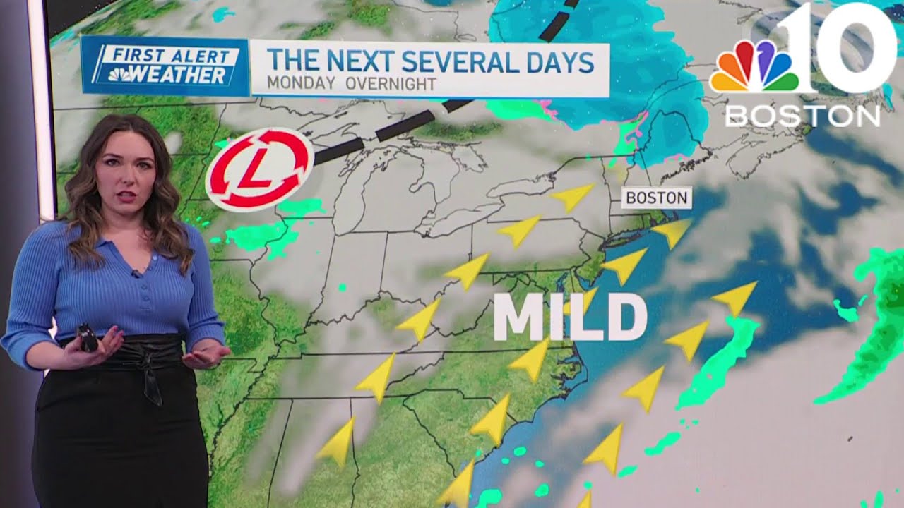 Mild stretch settling in over Boston | Forecast for Mass.
