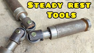 The most important lathe tool,You must have it, making the tool.steady rest