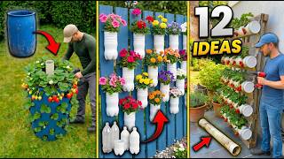 12 Genius Garden Ideas Trending With Household Materials / ASMR