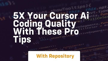 5x your cursor ai coding quality with these pro tips