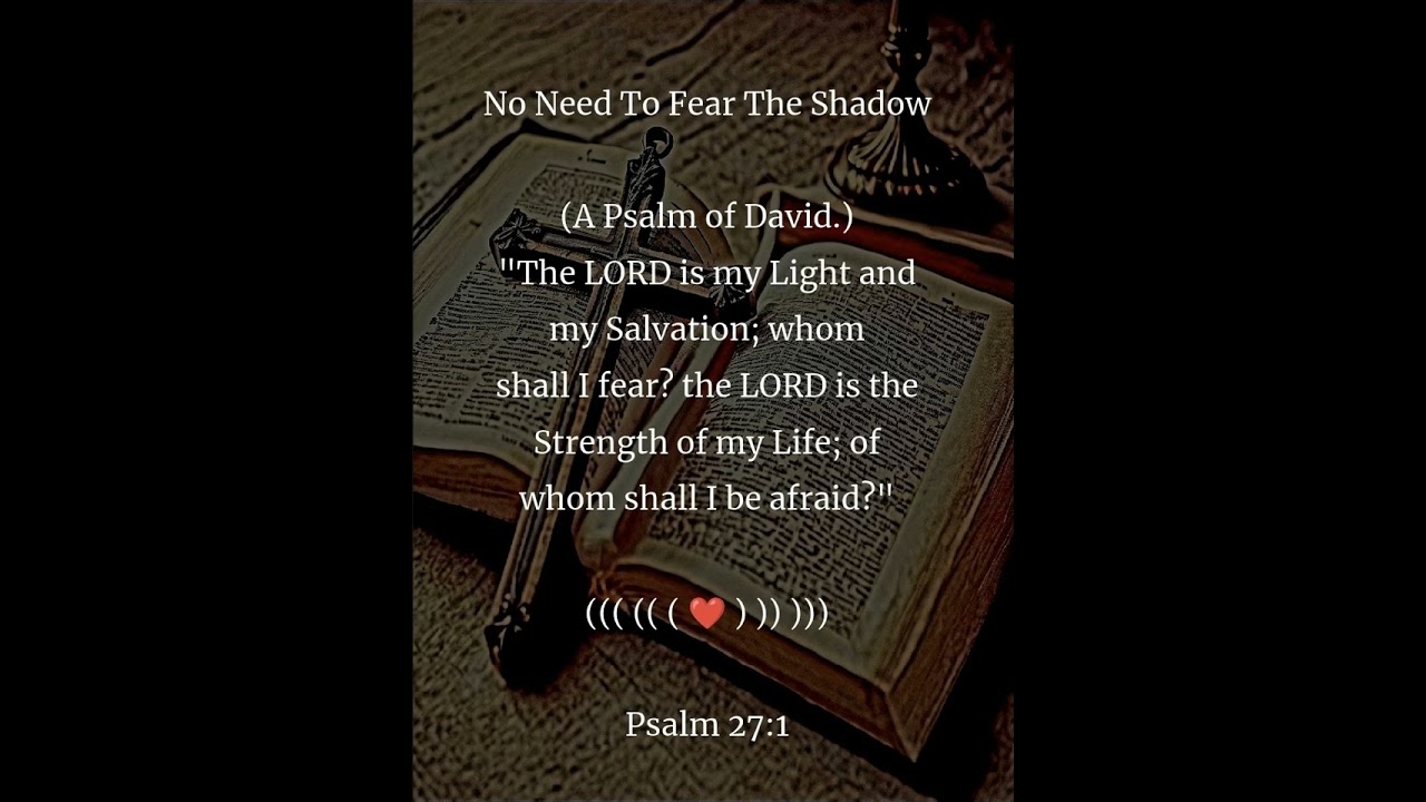 "No Need To Fear The Shadow ©" || ✨️ Walk Boldly in His Light ✨️ Always Faith Over Fear ✨️