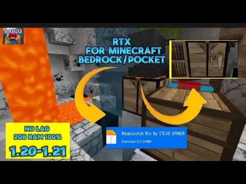 The Perfect Lag-Free RTX Texture Pack for Minecraft PE - YouTube