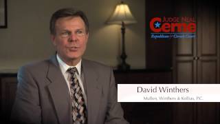 Judge Neal Cerne Testimonial, 18th Judicial Circuit Court Candidate, DuPage County, Illinois