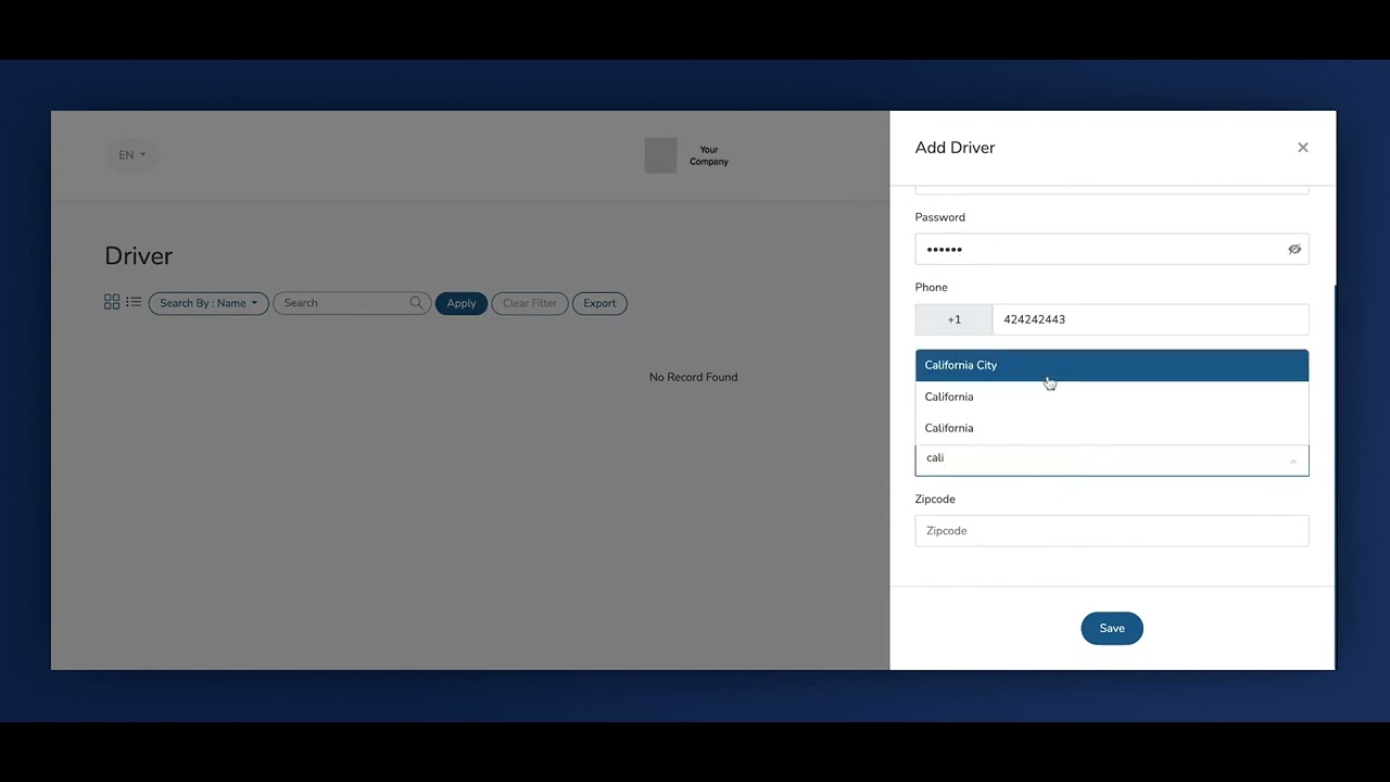 Partner Panel - Add Drivers - YouTube