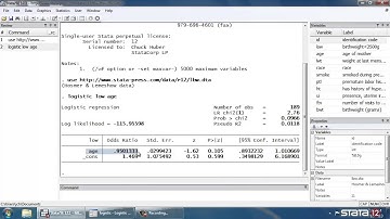 Logistic regression in Stata®, part 2: Continuous predictors