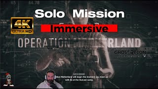 Ghost Recon Breakpoint SOLO Mission (Immersive Mode) | 4K Tactical Gameplay