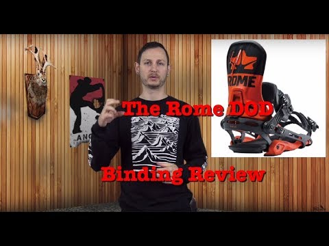 rome d.o.d. snowboard bindings D.O.D allowing the board to flex the way it was meant to Rome Snowboards D.O.D. Snowboard Bindings,