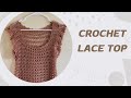 Crochet Top Pattern | Ilarya Crochet Top Pattern