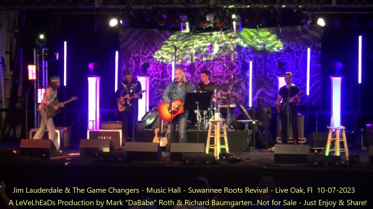 Jim Lauderdale & The Game Changers - Music Hall - Suwannee Roots Revival - Live Oak, Fl  10-07-2023