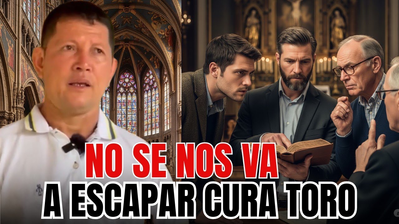 3 PROTESTANTES y un PASTOR acorralan con PREGUNTAS al PADRE LUIS TORO 😱 