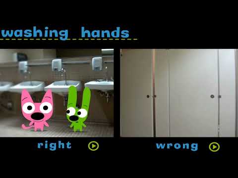 Hoops and Yoyo manners - Washing Hands