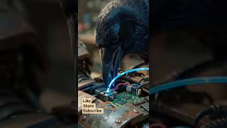 Robot maintenance AI models. #robot #crow