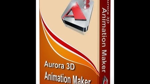 AURORA 3D ANIMATION MAKER (How to Download,Install and Activate)