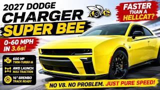 Dodge Charger Super Bee 2027: Faster Than a Hellcat Without a V8 Here's the Shocking Truth!