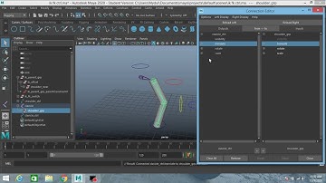 Maya Arm Rigging tutorial-How to create Ik & Fk control for single joint in maya 2020 part-02
