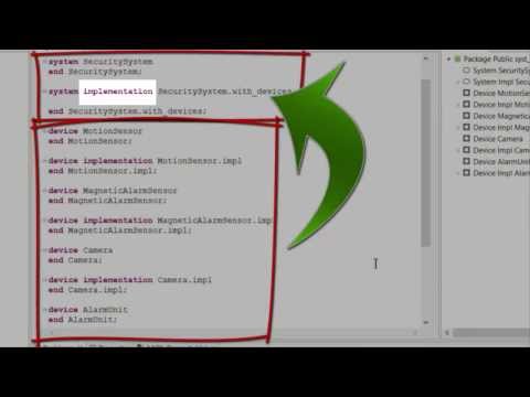 Tutorial #1: Components in AADL