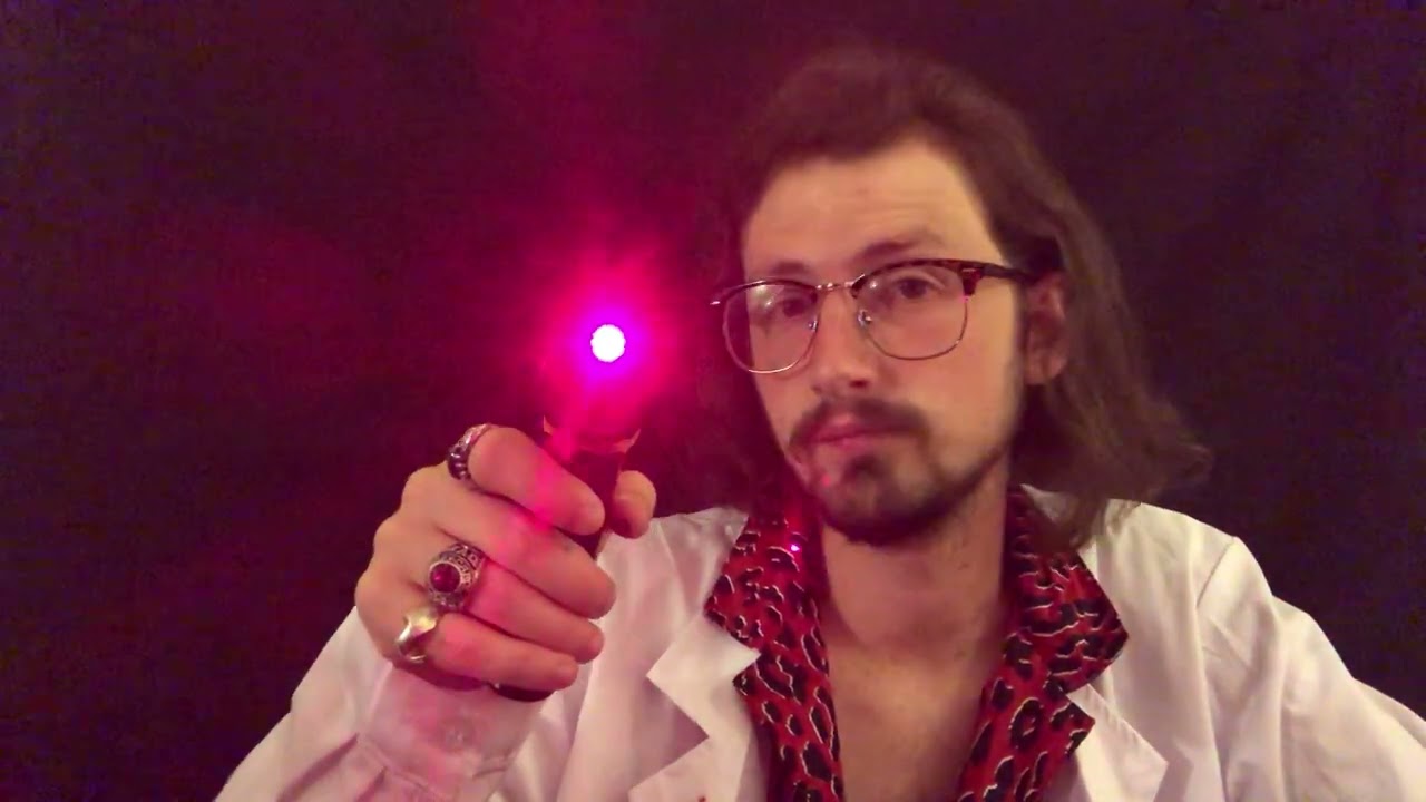 ASMR Chaotic Red Cranial Nerve Examination Roleplay
