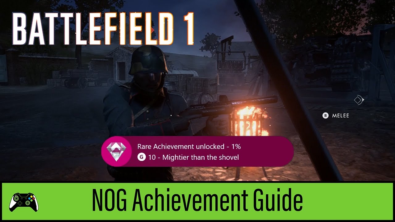 Mightier than the Shovel | Battlefield 1 | Achievement Guide
