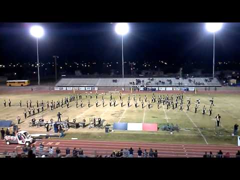 Alamogordo High School Tiger Marching Band  Heros Fallen Not Forgotten Oct 18 2013