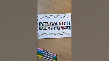 Name calligraphy | Lettering my subscribers names Part-12 #shorts #youtubeshorts #trending