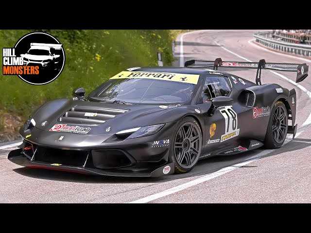 チャンリ 1st FERRARI 296 CHALLENGE in HillClimb || 700+Hp V6 Twin-Turbo