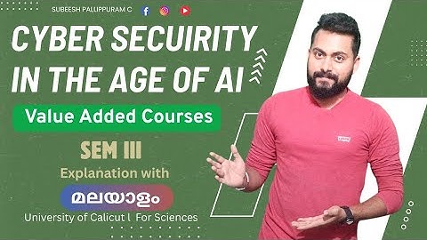 Cybersecuirity in the age of AI / TEDx by Adi Irani / VAC Science / University of Calicut