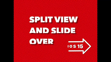 Using  Split View and Slide Over (iOS15)