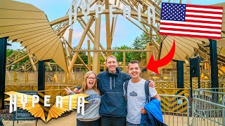 AMERICANS React to HYPERIA! | Thorpe Park
Im joined by Taylor and Sarah from American theme park YouTube channel - Coaster Studios! I get their very first reactions to riding Hyperia - the UKs tallest and fastest roller coaster! Having ridden another Mack Hyper Coaster - DC Rivals, in Australia, I was very interested to hear how Hyperia would compare.
Watch the entire Project Exodus Construction Series: https://youtube.com/playlist?list=PL40L1wwUWIx9cNldCxEsjBv6W5nx7ECXQ
Check Out @coasterstudios here!
Many thanks to Kieran on the camera!
https://www.instagram.com/kieraninc/
This content has been captured with the permission of THORPE PARK Resort and project management. Never attempt to access the site or trespass onto the park property. Footage has been captured at a safe distance using the appropriate personal protective equipment.
My social media links:
-Twitter: https://twitter.com/J_Silkstone
-Instagram: https://instagram.com/j_silkstone/
Music by:
-IMA Score
-Arch Nemesis
Instagram: https://www.instagram.com/iamarchiemusic/
LIKE | COMMENT | SUBSCRIBE
jacksilkstone137@gmail.com AMERICANS React to HYPERIA! | Thorpe Park