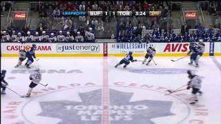 Sabres @ Leafs - Highlights - "Mill-er Mill-er" - 111222