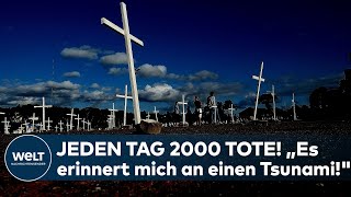 CORONA WÜTET IN BRASILIEN: Täglich 2.000 Covid-19-Tote! 'Es erinnert mich an einen Tsunami!'