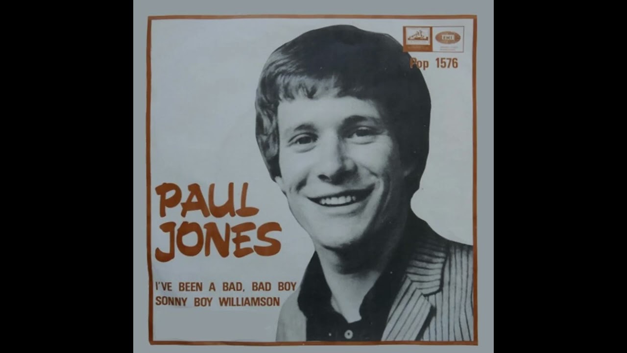 Paul Jones - I've Been A Bad Bad Boy - 1967 (STEREO in) - YouTube