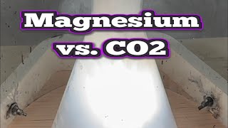 Magnesium vs. Carbon Dioxide in RamZland!🔥 2Mg+CO2 → 2MgO+C #STEM #RamZland 
